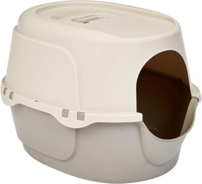 AmazonBasics No-Mess Hooded Cat Litter Box Various Sizes