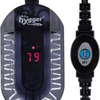 Hygger Mini Submersible Aquarium Heater 50W 100W Adjustable LED