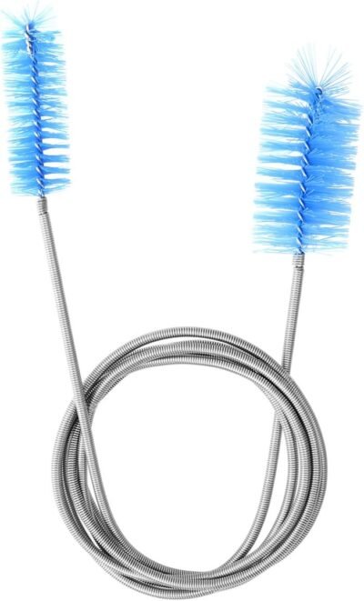 UEETEK Stainless Flexible Cleaning Brush Double Ended Canister Filter