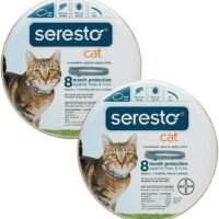 Bayer Seresto Flea and Tick Collar for Cat all weights 2 Pack