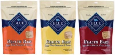 Blue Buffalo Blue Health Bars Natural Baked Dog Biscuits 3 Flavor