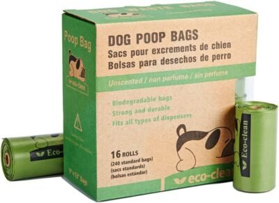 Poop Bags Biodegradable 16 Rolls240 Bags Dog Waste Bags Unscented