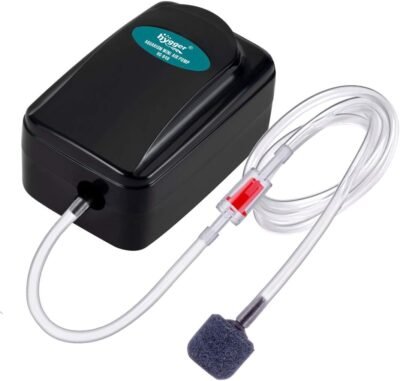 Hygger Mini Aquarium Air Pump Kit Small Fish Tank Air Pump 1W for