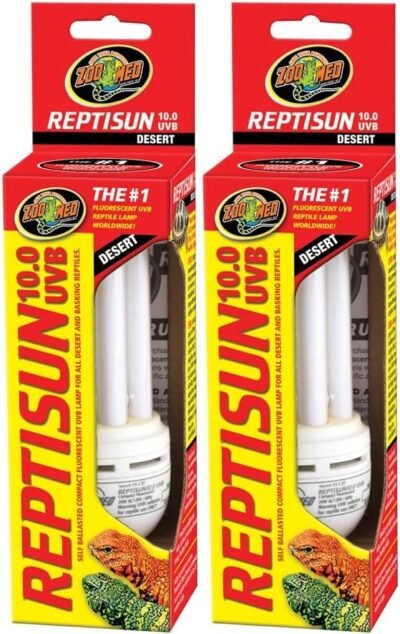 Zoo Med ReptiSun 100 Mini Compact Fluorescent Lamp Mini - 2 Pack