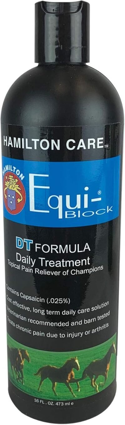 Miracle Coat Equi-Block DT Daily Treatment Formula Pain Reliever for