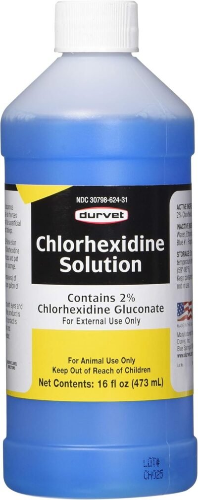 Durvet B000HHSD8M n Chlorhexidine 2 Solution 16 fl oz