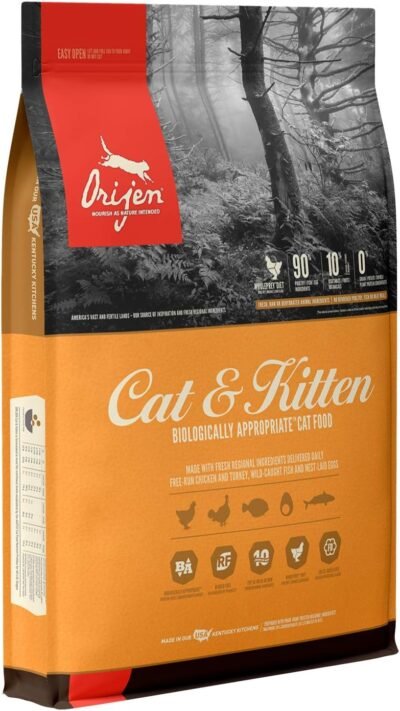 ORIJEN High-Protein Grain-Free Premium Quality Meat Dry Cat Food