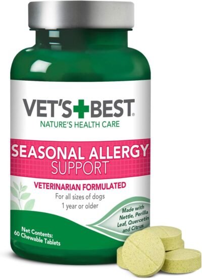 Vet's Best Seasonal Allergy Relief Dog Allergy Supplement Relief from