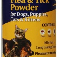 Zodiac Flea & Tick Powder for Dogs Puppies Cats and Kittens 6-ounce