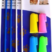 PenVinoo Dog Toothbrush Pet Toothbrush Finger Toothbrush Small to