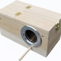 FITOOL Parakeet Nest Box Budgie Nesting House Breeding Box for