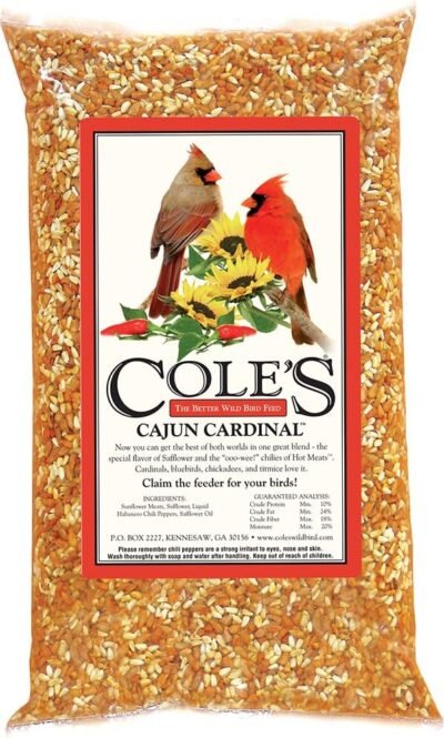 Cole's CB20 Cajun Cardinal Blend Bird Seed 20-Pound