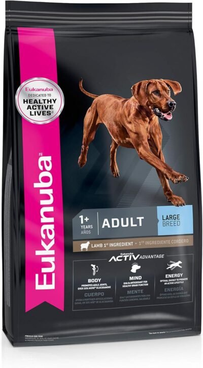Eukanuba Adult Dry Dog Food Lamb & Rice - Large Breed
