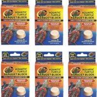 6 Pack Zoo Med Aquatic Turtle Banquet Blocks