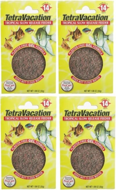 Tetravacation 14-Day Feeder For Tropical Fish 4 Pack 424 Oz Total