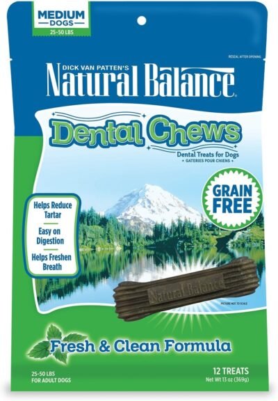 Natural Balance Dental Chews Dog Treats