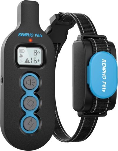RENPHO Shock Collar for Dogs Dog Training Collar with Remote for