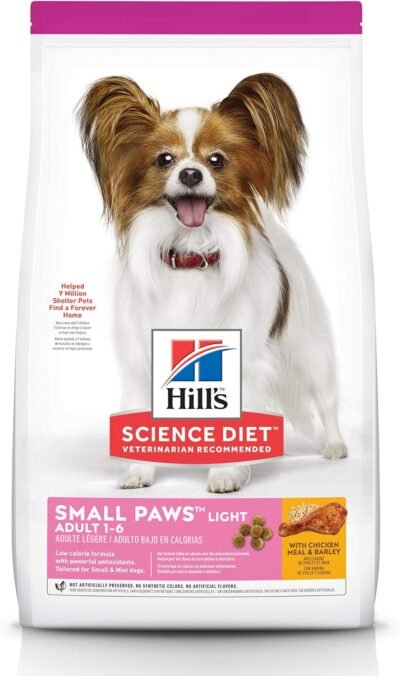 Hill's Science Diet Dry Dog Food Adult Light Small Paws Chicken Meal