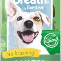 Fresh Breath by TropiClean No Brushing Oral Care Gel for Pets Made in