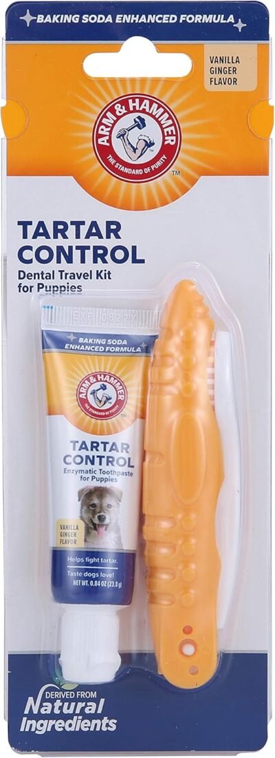 Arm & Hammer Health Kit for Dogs With Toothpaste Toothbrush &
