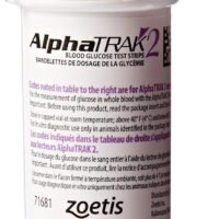AlphaTRAK 2 Blood Glucose Test Strips 50 Count