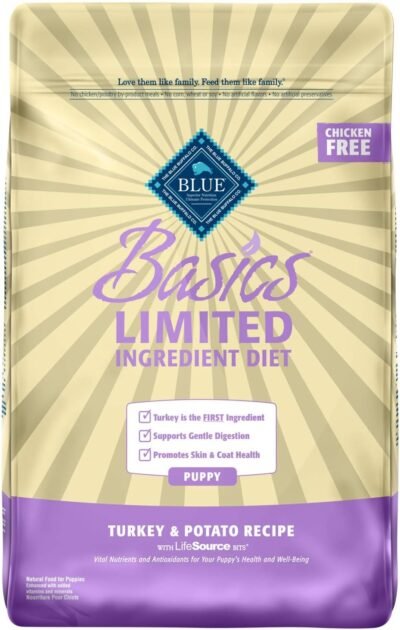 Blue Buffalo Basics Limited Ingredient Diet Natural Puppy Dry Dog