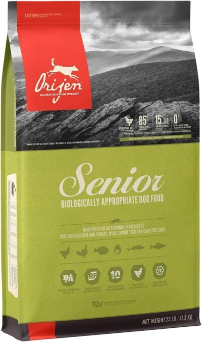 ORIJEN Senior High-Protein Grain-Free Premium Quality Meat Adult Dry