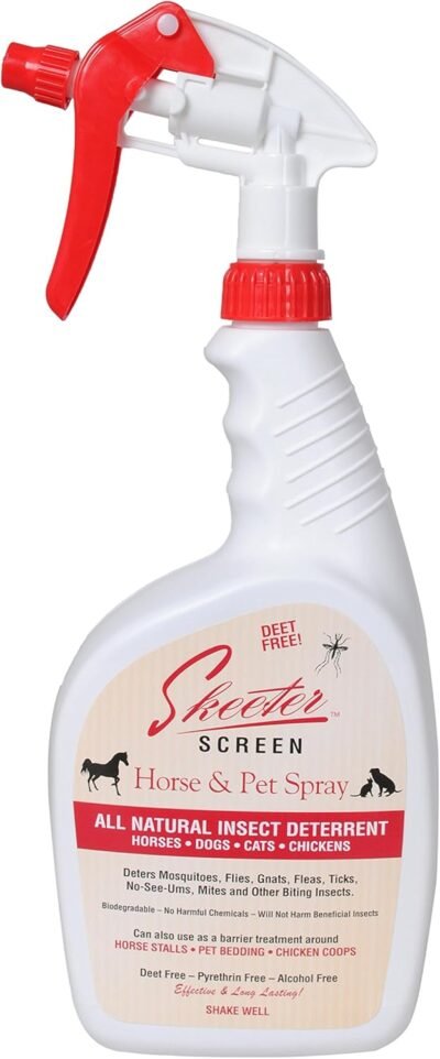 Skeeter Screen 90700 Horse and Pet Spray 32-Ounce