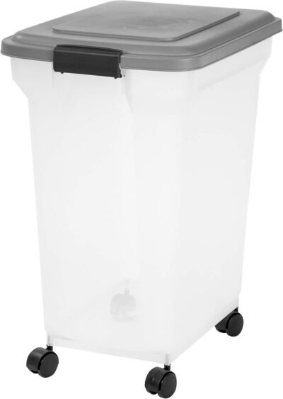 Inspired Essentials 55 Qt Plastic Airtight Pet Food Storage