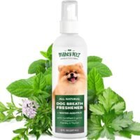 2-in-1 Dog Breath Freshener Spray & Water Additive All Natural Dog