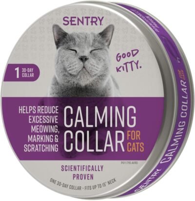 Sentry Behavior and Calming Collar for Cats 1Ct