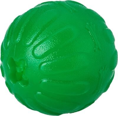 Starmark Treat Dispensing Chew Ball Tough Dog Toy