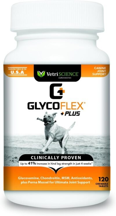 VetriScience Laboratories - GlycoFlex Plus Hip and Joint for Dogs 120