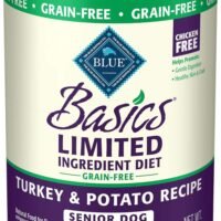 Blue Buffalo Blue Basics Grain-Free Turkey & Potato Recipe Senior Wet