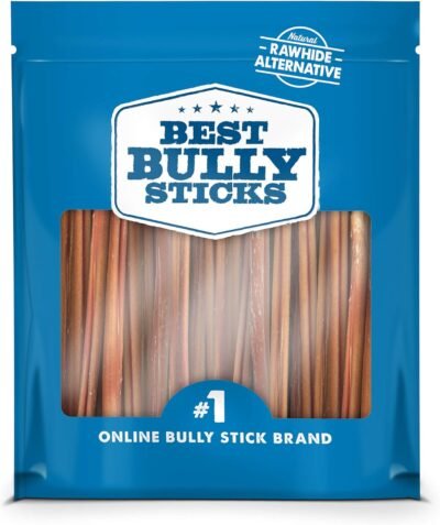 Best Bully Sticks Premium 6-Inch Thin Bully Sticks 24 Pack -