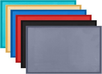 Hubulk Dog Cat Food Feeding Mat L 19'x12' XL 24'x16' or XXL 32X24 05'