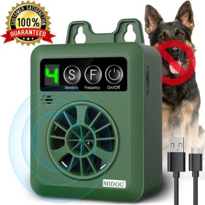 MIDOG Dog Barking Control Devices Anti Barking Device with 4