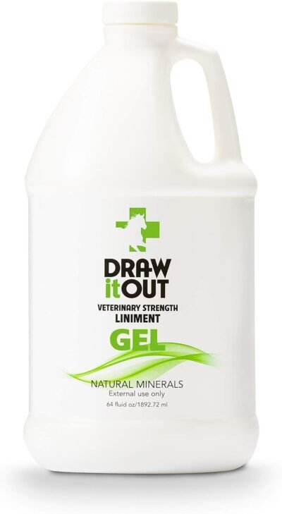 Draw It Out Liniment Gel - Veterinary Strength - Odorless and