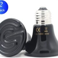2RZ 110V 50W 60W 100W 150W Pet Ceramic Heat Lamp Bulb Pet Infrared