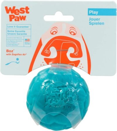 West Paw Zogoflex Air Boz Dog Toy Floatable Pet Ball for Dogs Fetch