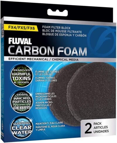2-Piece Foam Pad for Fluval FX5FX6 Aquarium Filter
