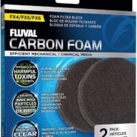 2-Piece Foam Pad for Fluval FX5FX6 Aquarium Filter