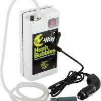135317 Marine Metal 2WY Bubbl Quiet 12 Vdc110V 2 D Batt 52HRs B17