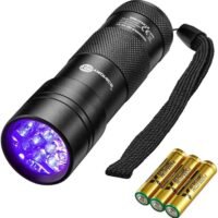 TaoTronics Black Light 12 LEDs 395nm UV Blacklight Flashlights