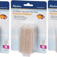 3 Pack Aqueon Quiet Flow 10 Ammonia Reducing Specialty Filter Pad 4