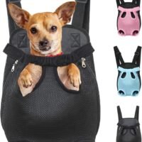 Henkelion Dog Carrier Backpack Front Pack Pet Carrier Back Pack for