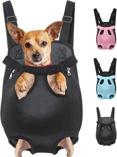 Henkelion Dog Carrier Backpack Front Pack Pet Carrier Back Pack for