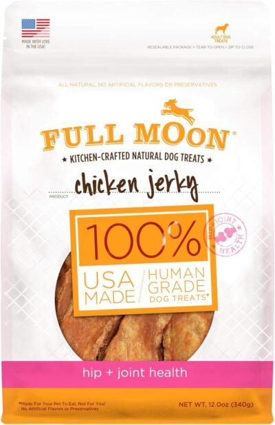 Full Moon All Natural Human Grade Dog Treats For Hip & Joint Health