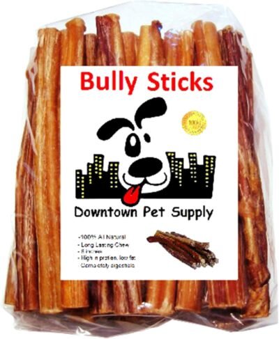 Downtown Pet Supply 6 inch Bully Sticks Standard Regular Thick Select