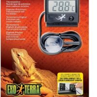 Exo Terra Digital Thermometer with Probe Celsius and Fahrenheit